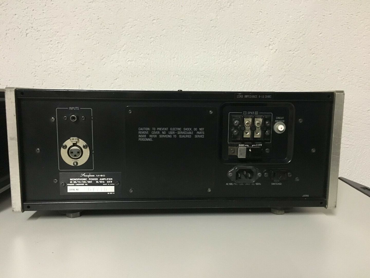 Accuphase M60 Endstufen (Paar) - im einwandfreien Zustand