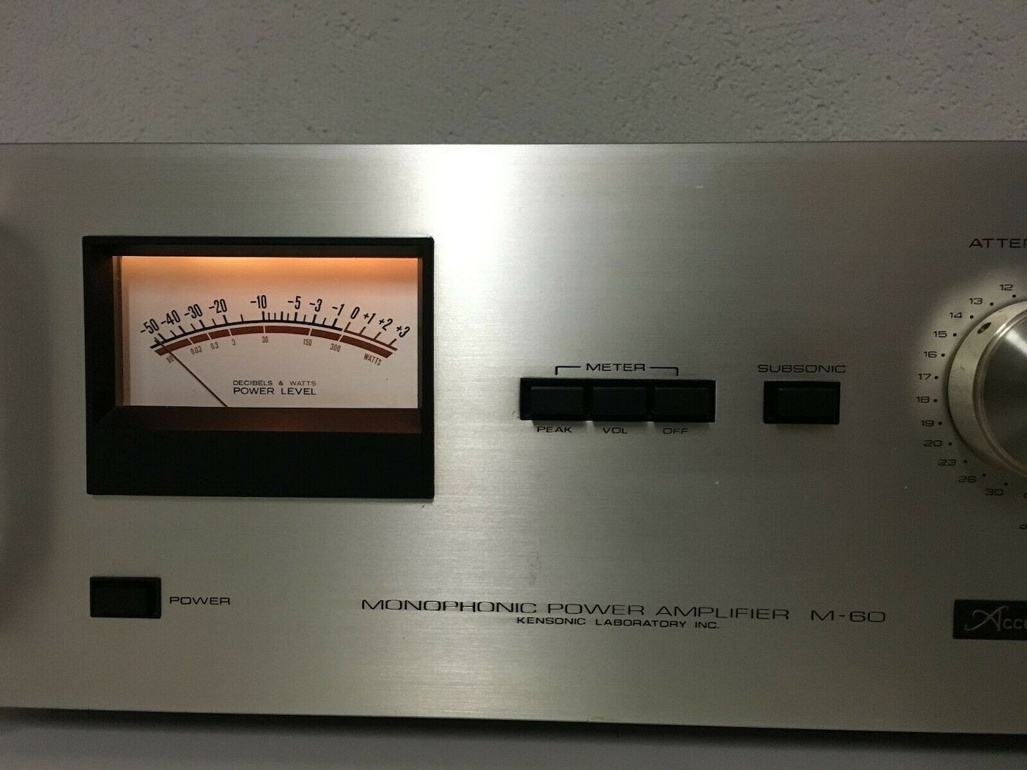 Accuphase M60 Endstufen (Paar) - im einwandfreien Zustand