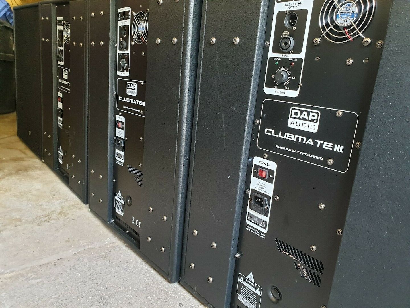 Aktive PA Anlage von DAB Audio mit 7200 Watt RMS!!!