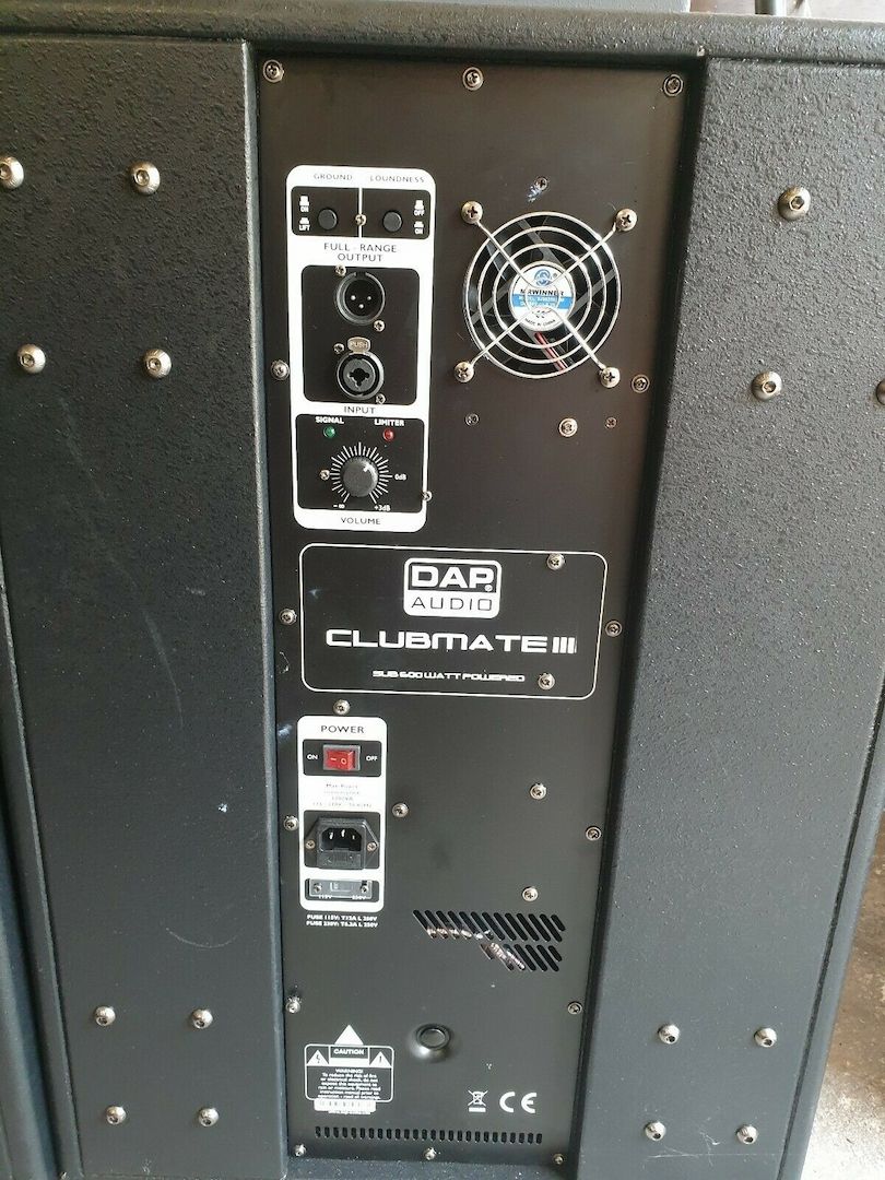 Aktive PA Anlage von DAB Audio mit 7200 Watt RMS!!!