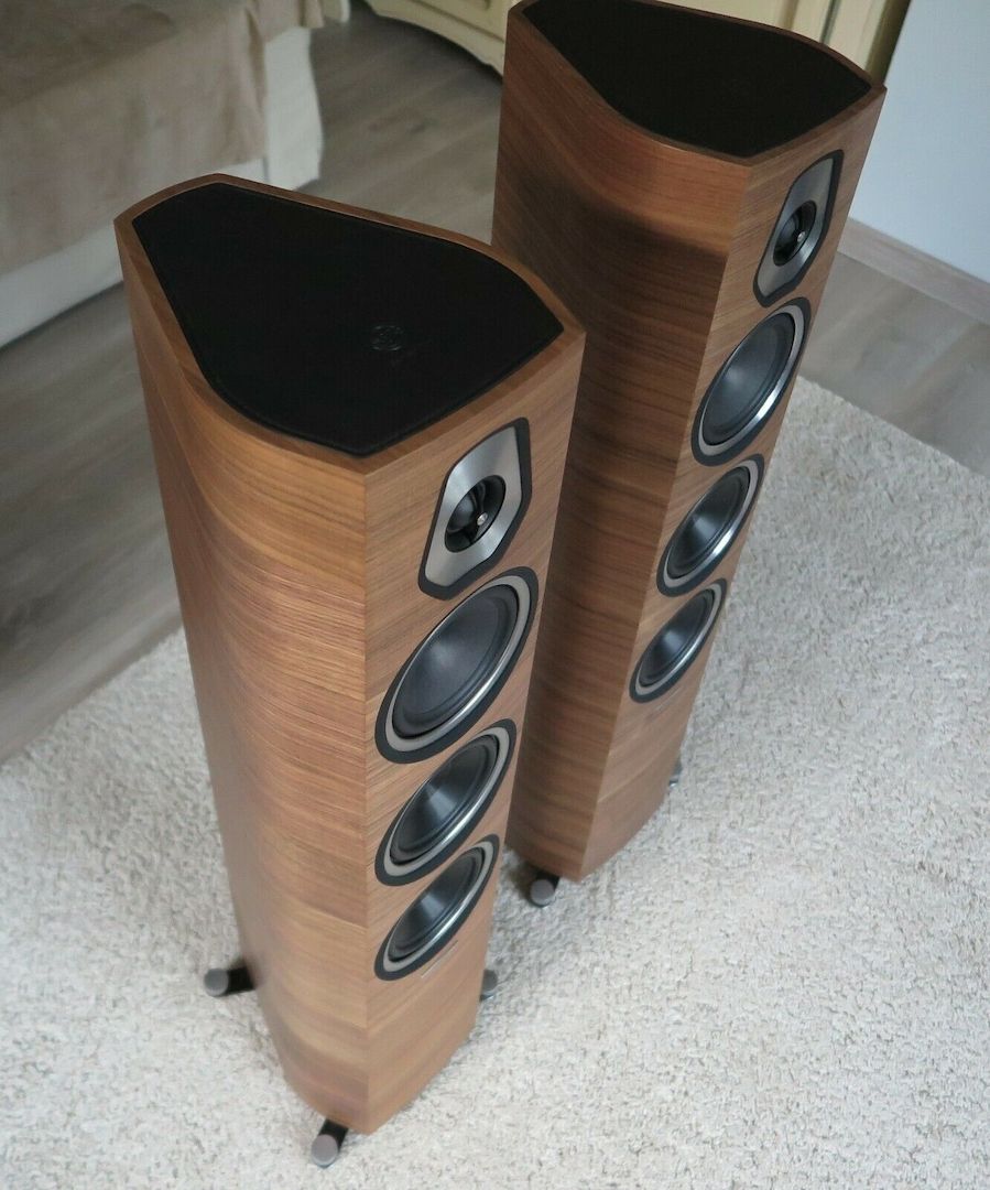 Sonus Faber Sonetto III Standalone Lautsprecher, Wallnussfurnier