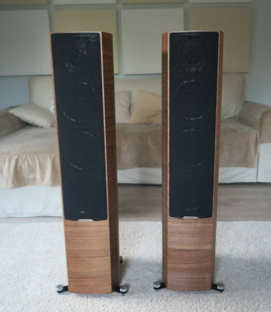 Sonus Faber Sonetto III Standalone Lautsprecher, Wallnussfurnier