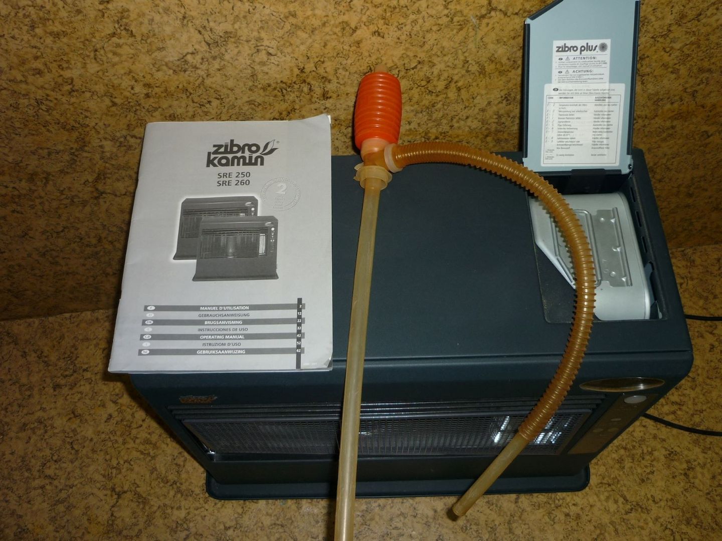 Zibro Petroleumofen SRE 250