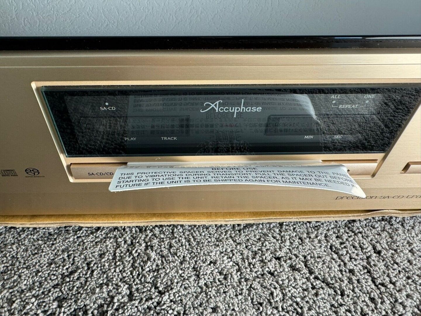 Accuphase DP-950 und DC-950 CD Laufwerk