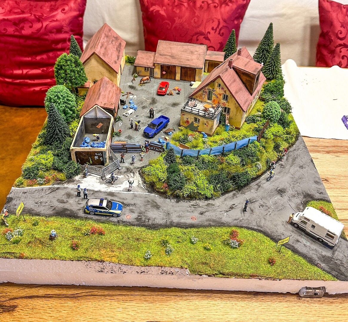 Drachenschanze Modell 1:87 Einzelstück