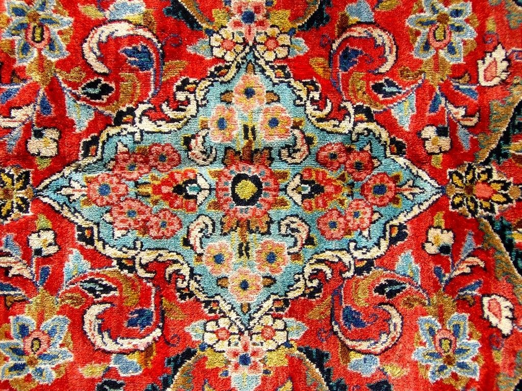 Orientteppich Ziegler-Mahal 19te Jh. 322x234 T082