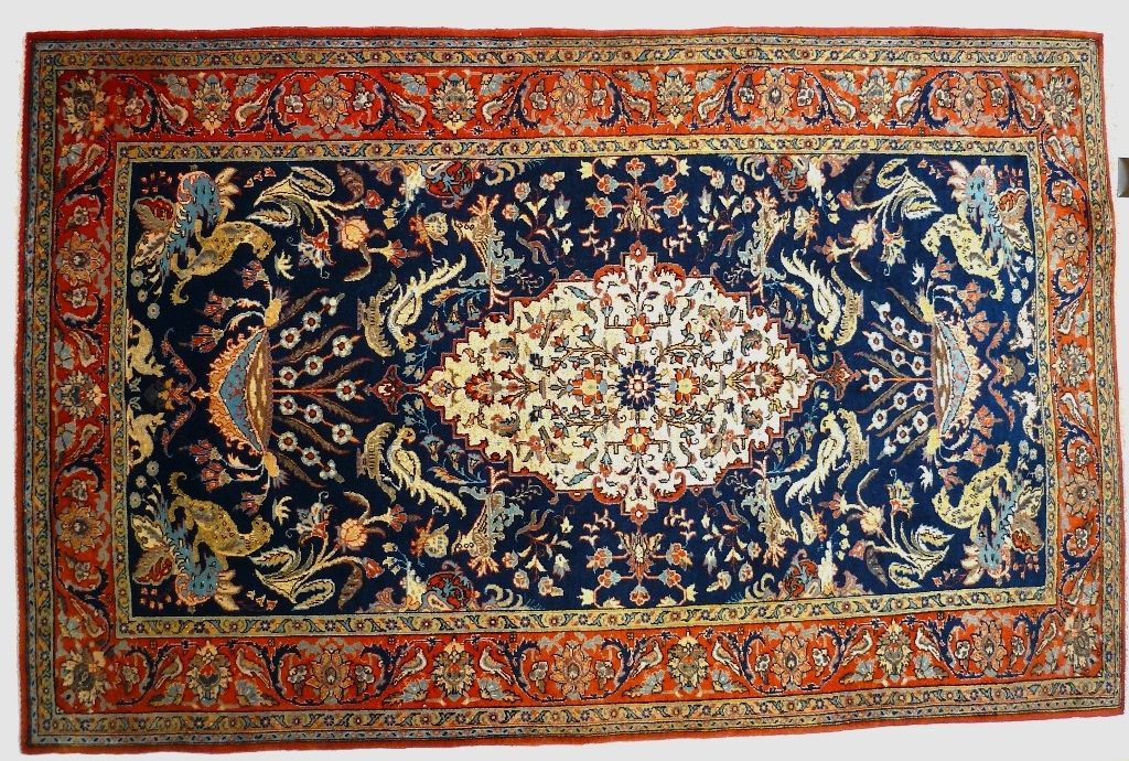 Sammlerteppich Teheran antik 205x132 T085