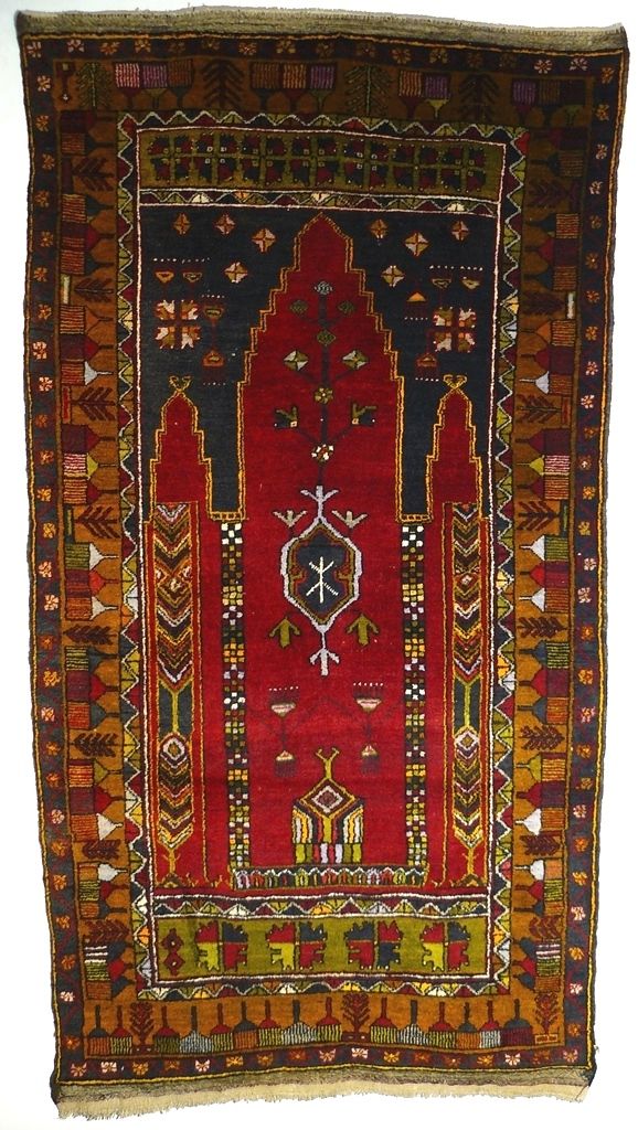 Sammlerteppich Konya antik 224x118 T086