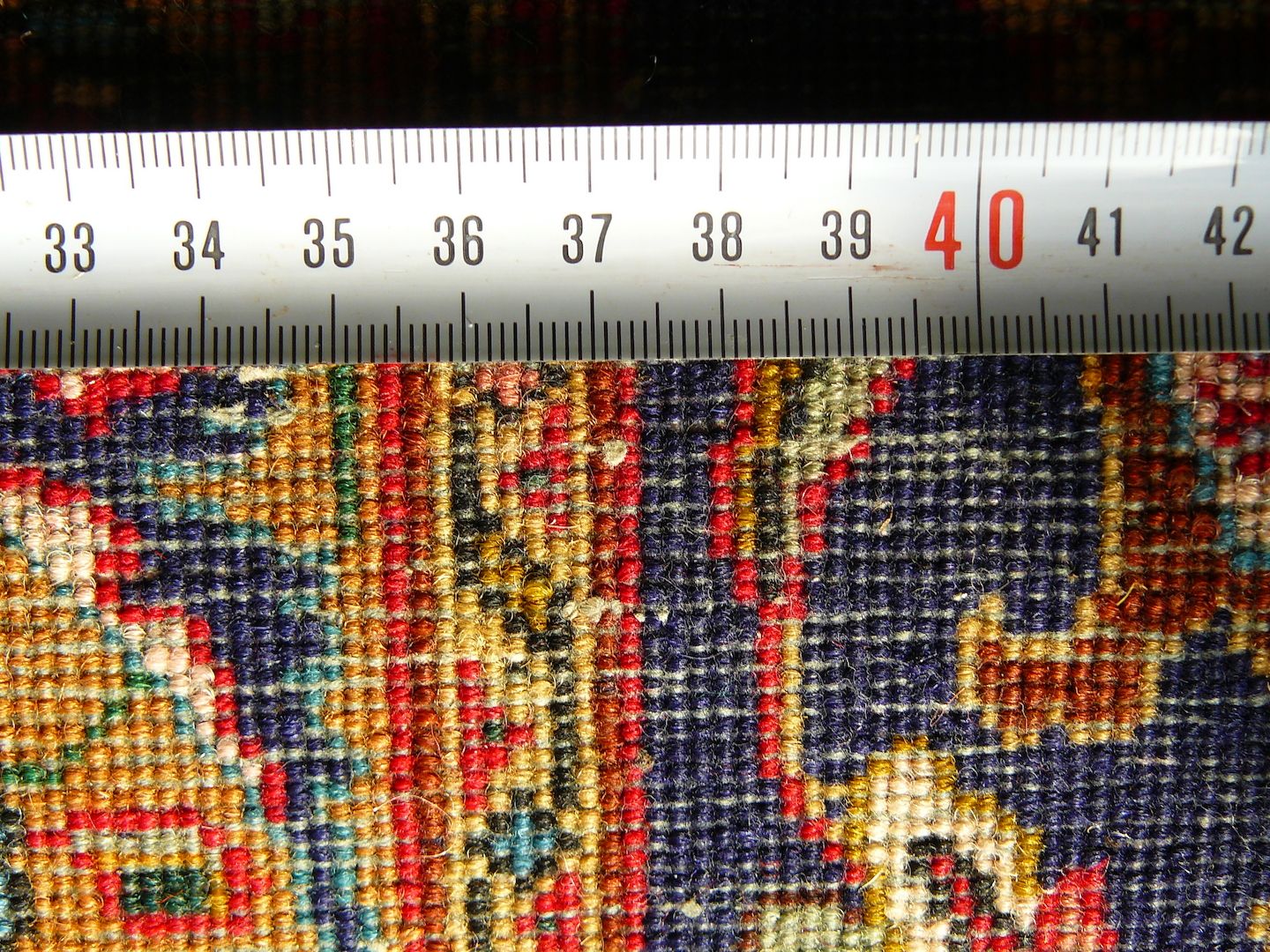 Sammlerteppich Täbris ca. 100 J. alt 328x211 T141