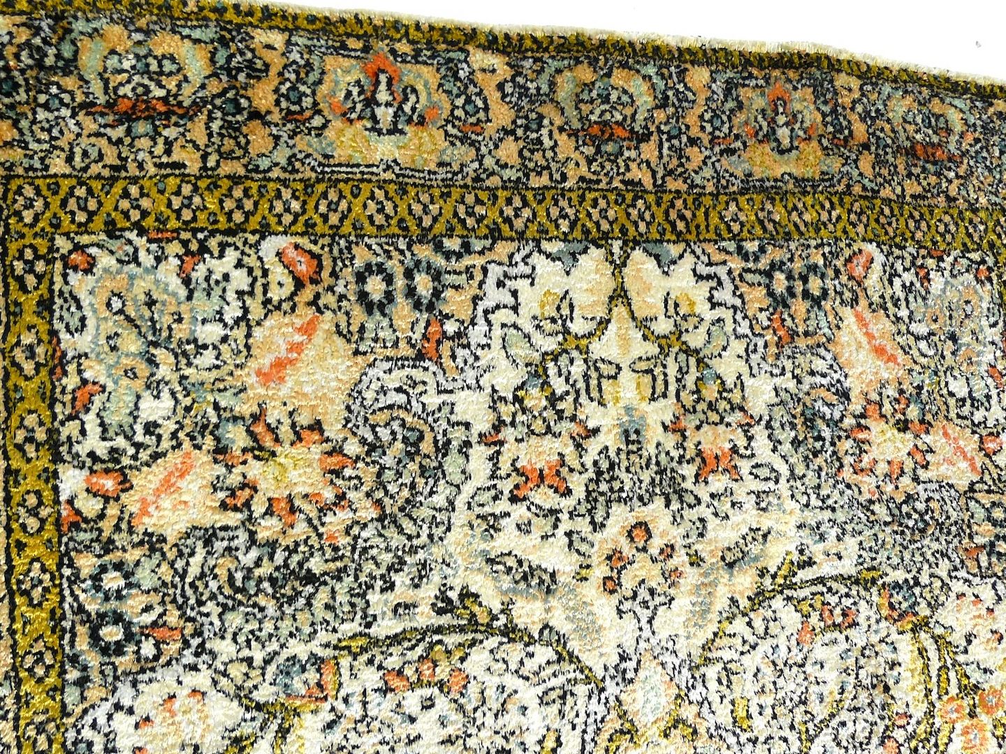 Orientteppich Kaschmir alt 148x89 T037