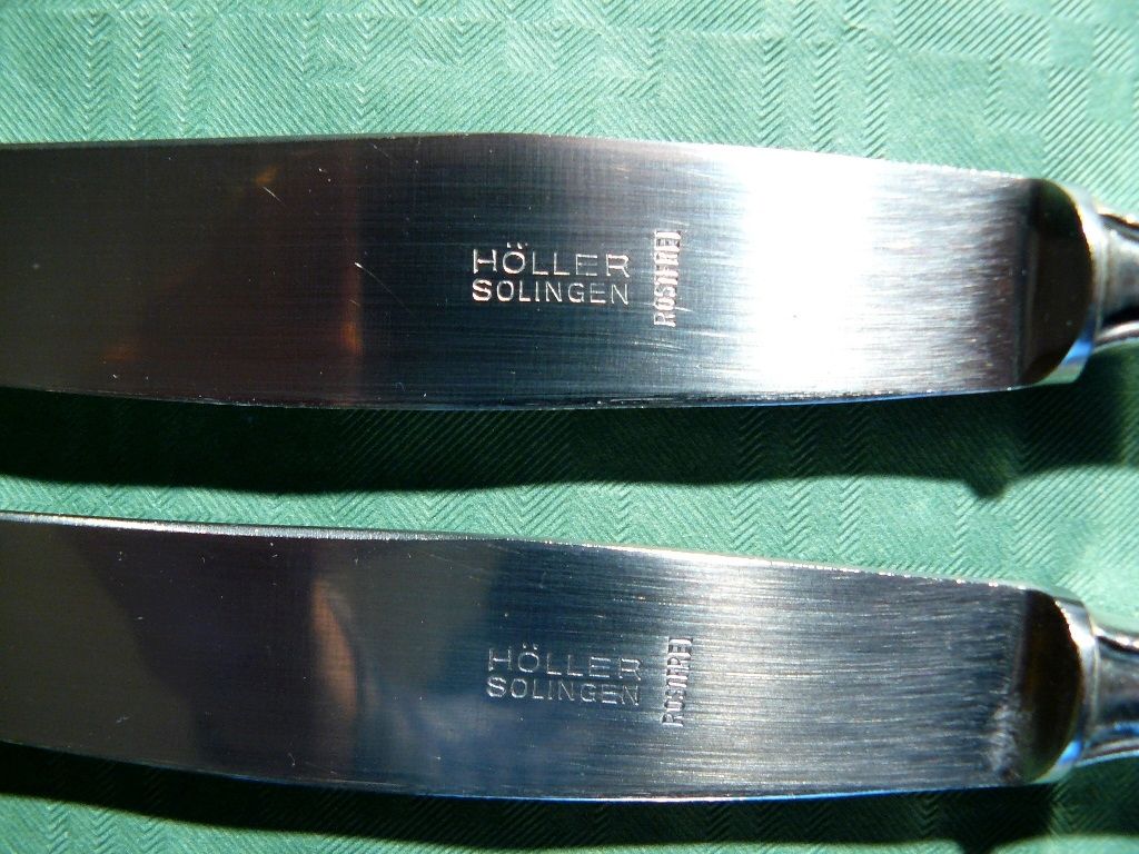 Besteck antik Höller Tafelsilber 100 für 6 Pers. BE022