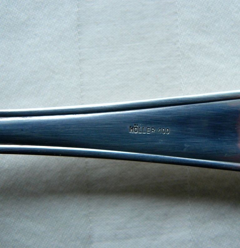 Besteck antik Höller Tafelsilber 100 für 6 Pers. BE022
