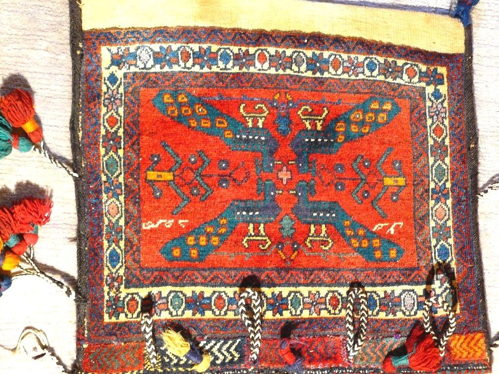 Sammlerteppich Doppel-Tasche 100 J. T119