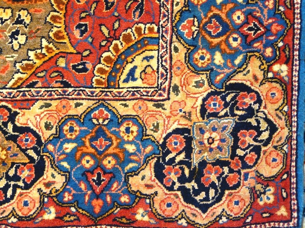 Sammlerteppich Keschan Mohtasham 183x109 19. Jh. T113