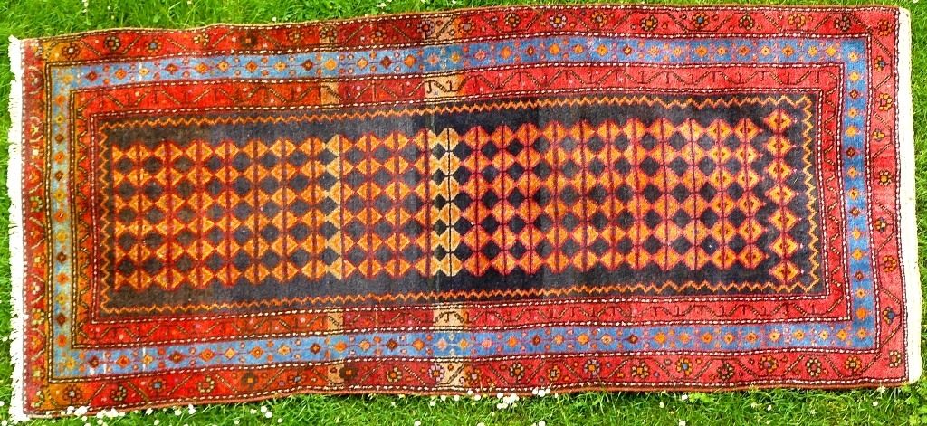 Sammlerteppich Heriz 268x120 19. Jh. T117