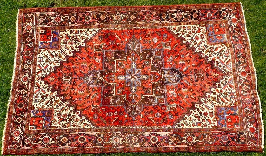 Orientteppich Sammlerteppich antik Heriz T095