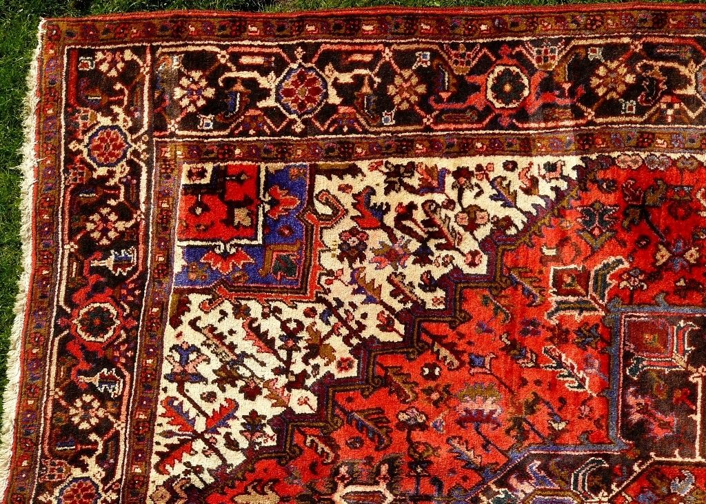 Orientteppich Sammlerteppich antik Heriz T095