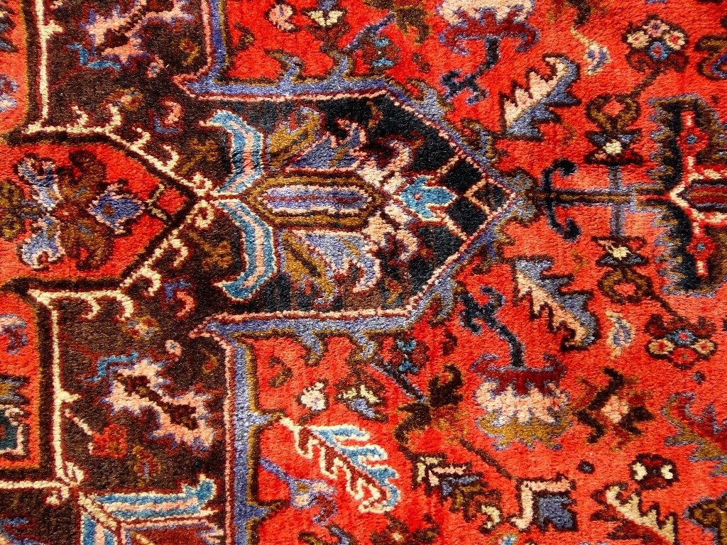 Orientteppich Sammlerteppich antik Heriz T095