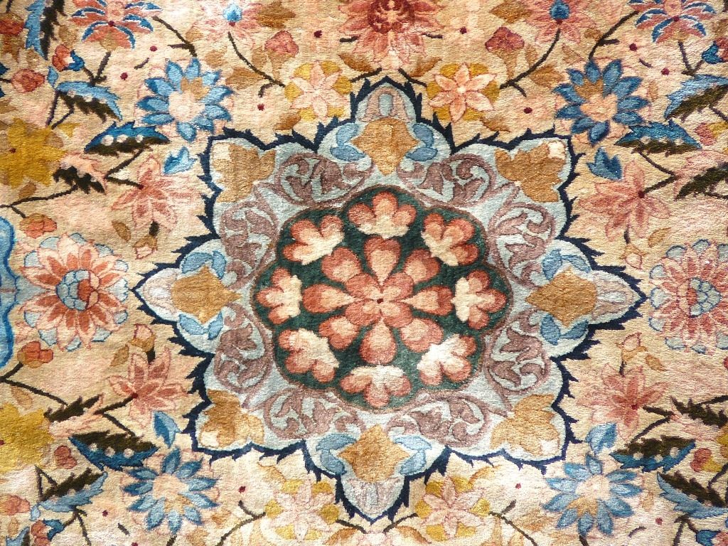 Sammlerteppich China Seide 250x200 5 Mill. K. TOP. T129