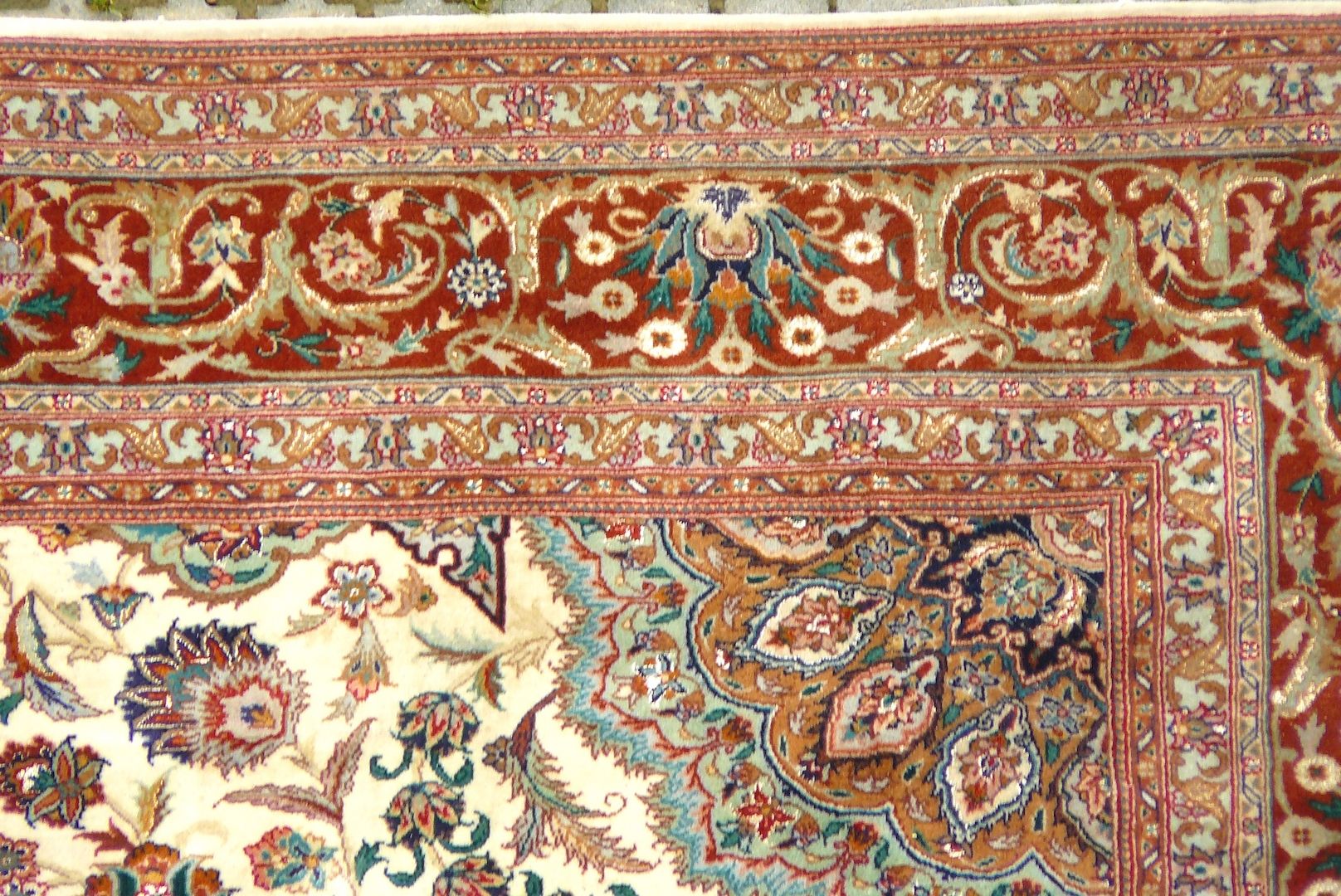 Sammlerteppich Isfahan 285x185 100 J. TOP. T130