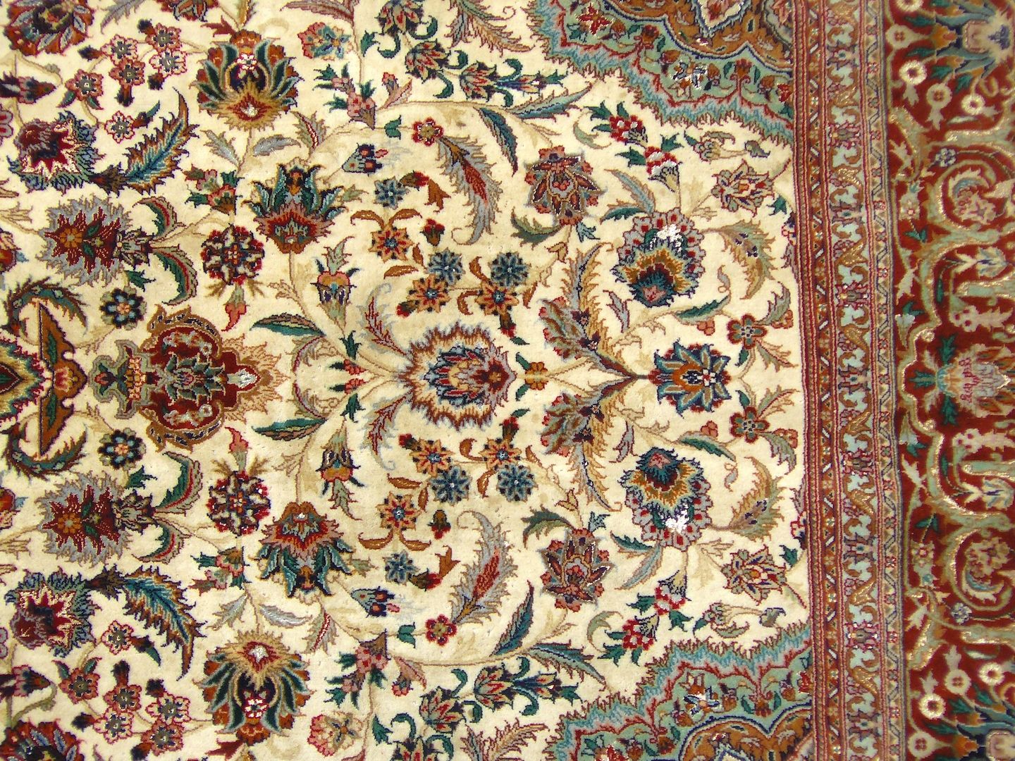 Sammlerteppich Isfahan 285x185 100 J. TOP. T130