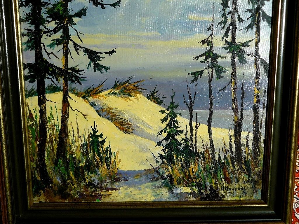 Ölgemälde Hubert Havenith Eifellandschaft B045