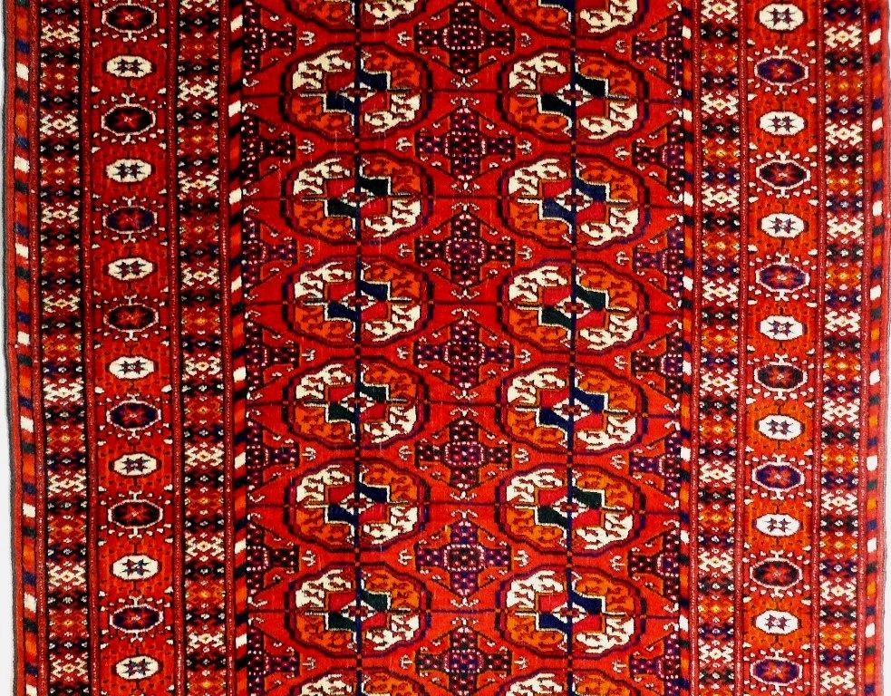 Orientteppich Tekke-Buchara antik 275x90 T065