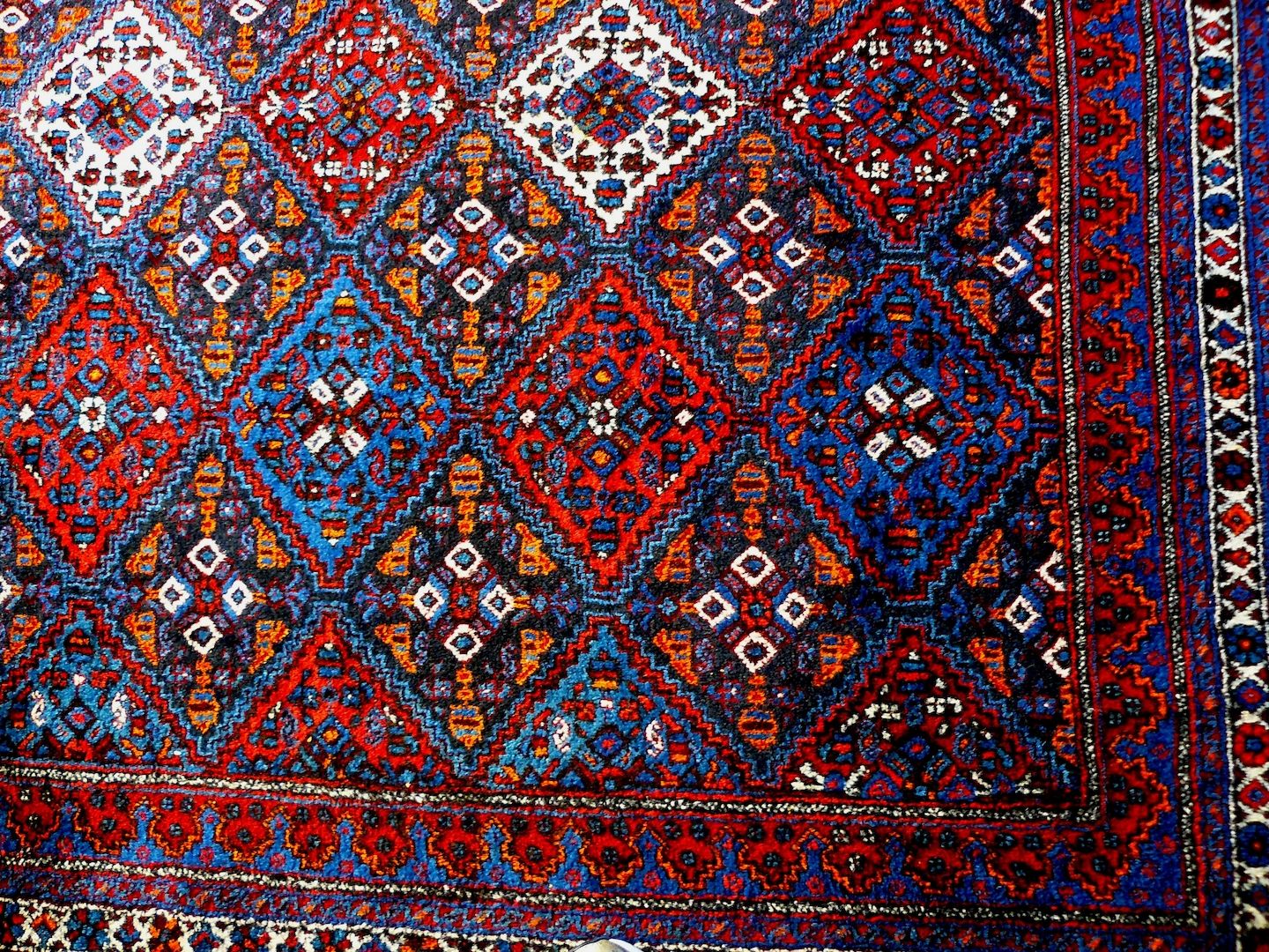 Orientteppich Afschar antik 200x162 T133