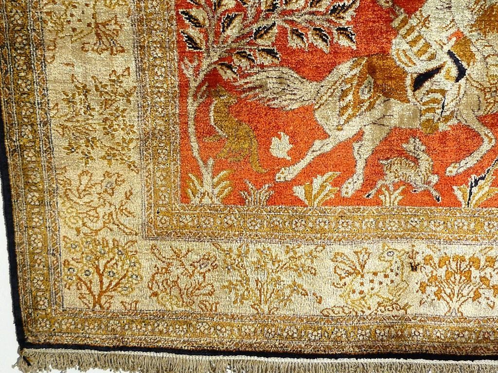 Orientteppich Ghom Seide alt 179x110 TOP. T044