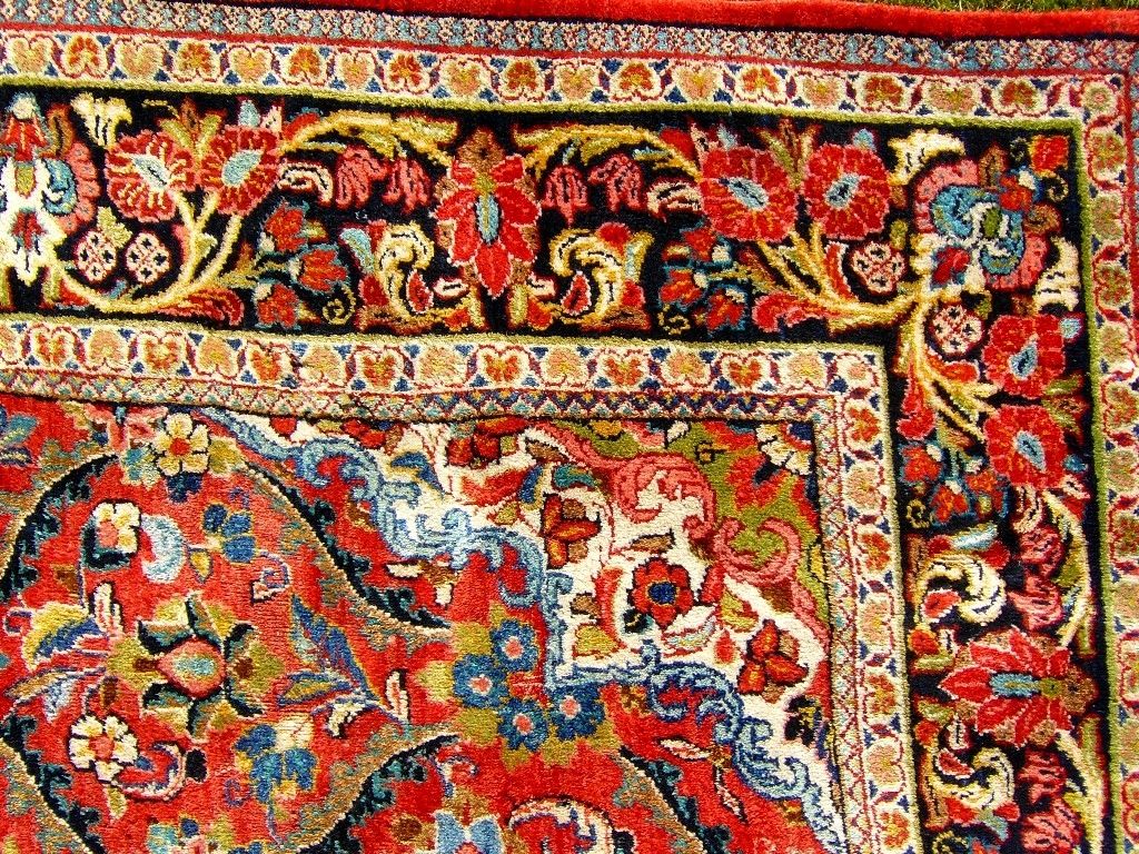 Orientteppich Ziegler-Mahal 19te Jh. 322x234 T082