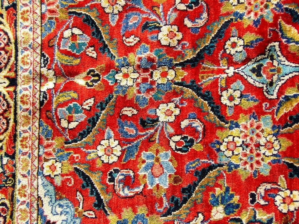 Orientteppich Ziegler-Mahal 19te Jh. 322x234 T082