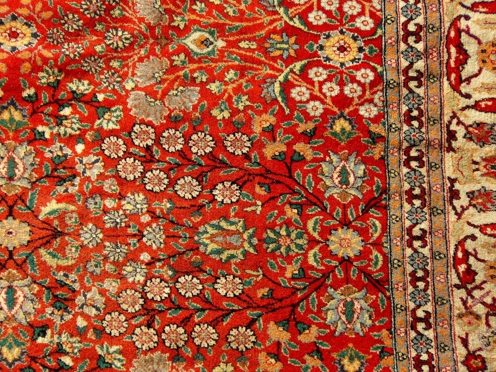 Orientteppich Hereke antik selten 397x245 T134