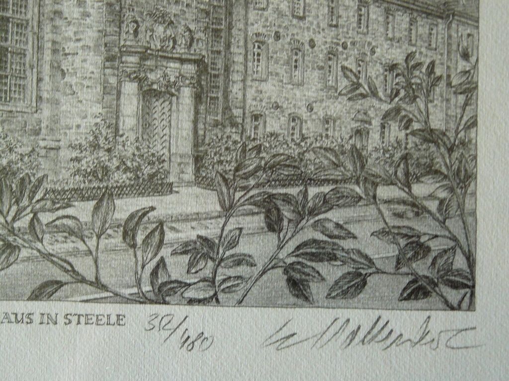 Waisenhaus Steele Grafik 43x33. B082