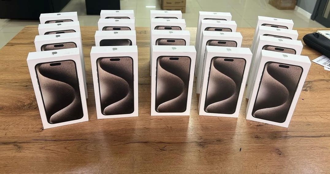 Apple iPhone 15 Pro 128GB = 500 EUR, iPhone 15 Pro Max 256GB = 540 EUR, iPhone 15 128GB = 400 EUR