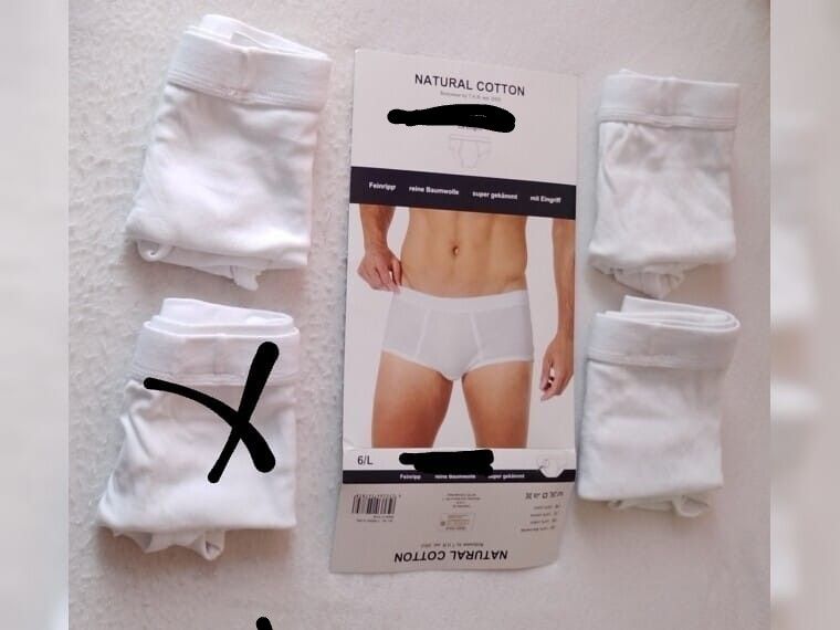 Herren Slips mit Eingriff (Neu) 