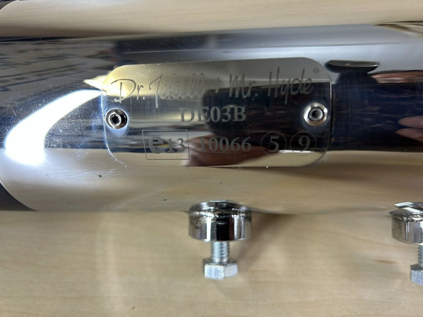 Harley Davidson Jekill + Hyde Auspuffanlage