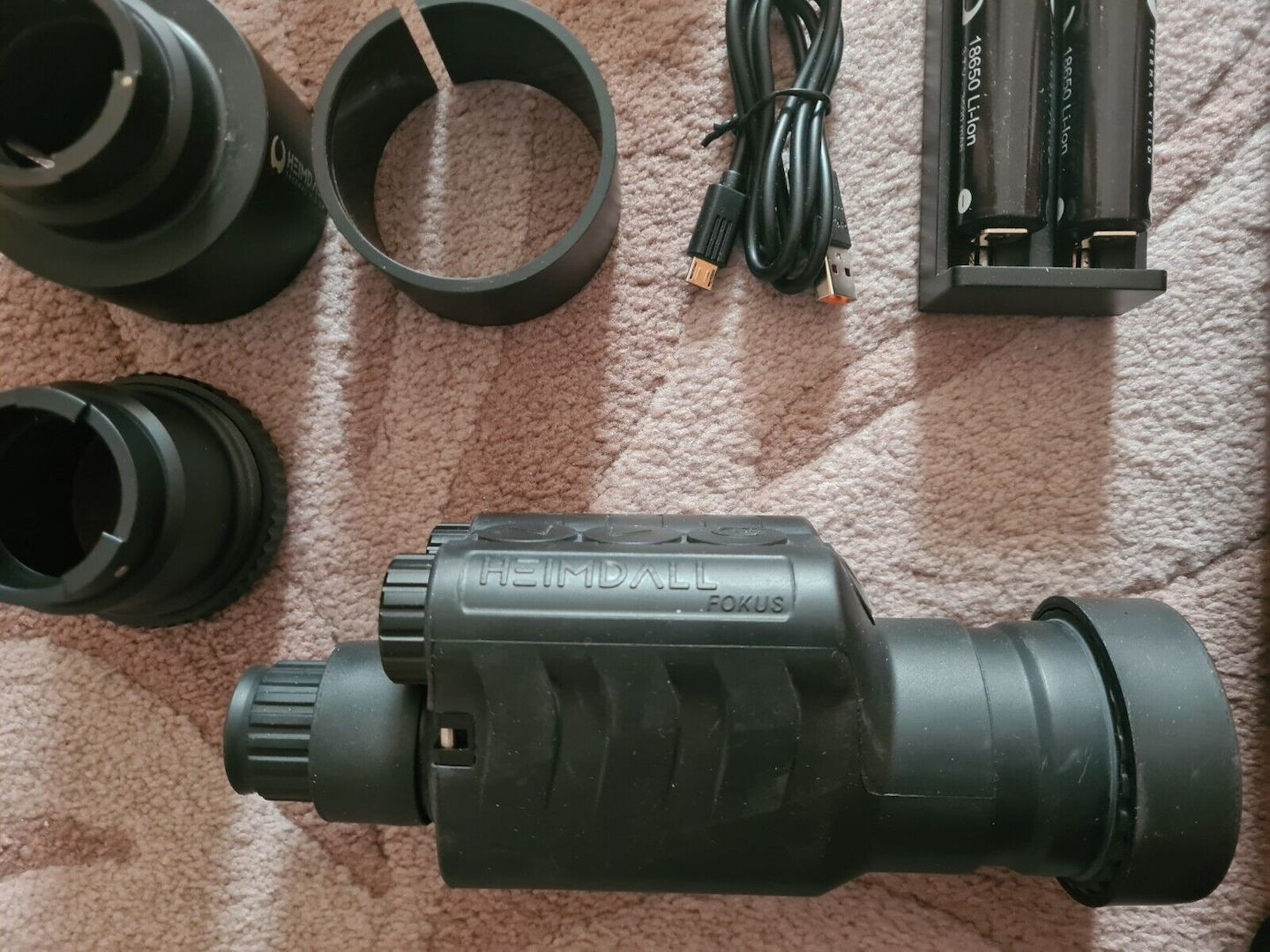 Wärmebildgerät Heimdall Fokus 50 + Heimdall ZF Adapter 6265