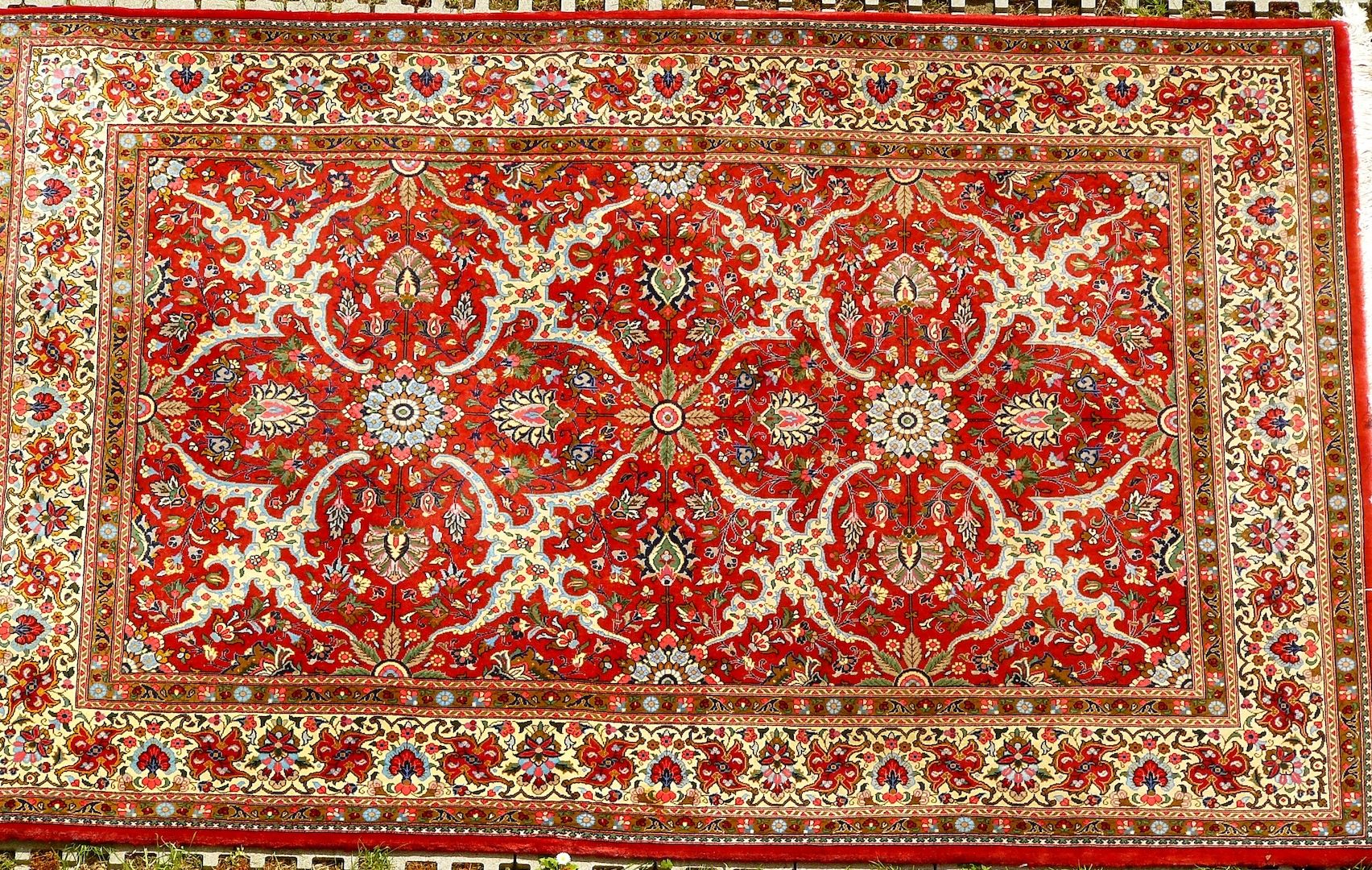 Orientteppich Isfahan Kunstwerk 210x141 T145