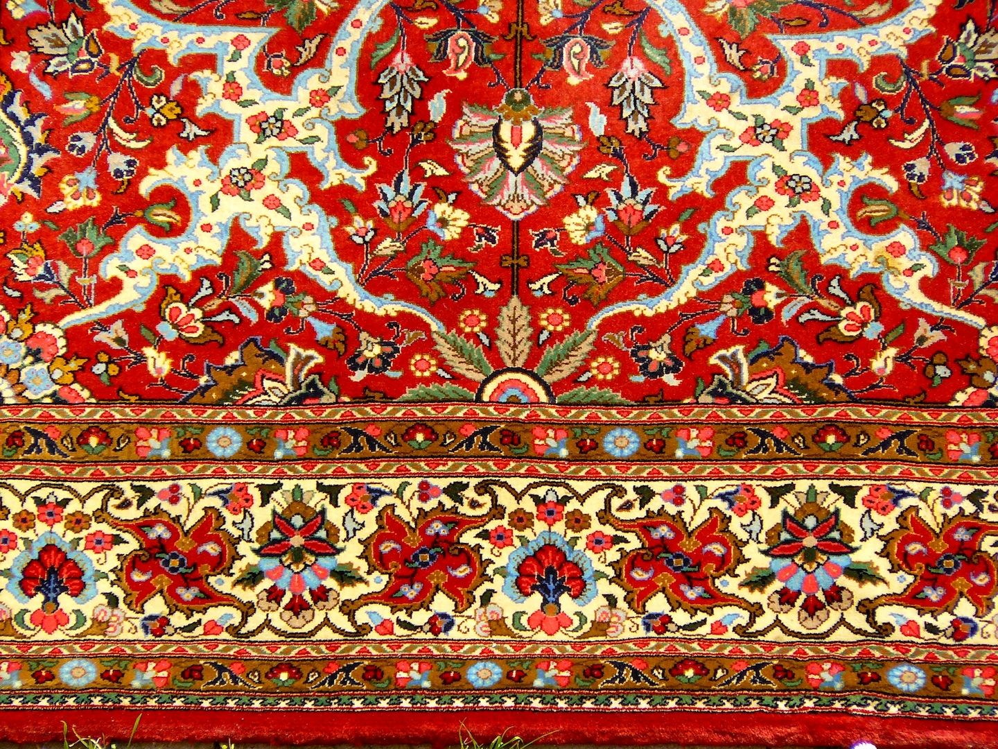 Orientteppich Isfahan Kunstwerk 210x141 T145