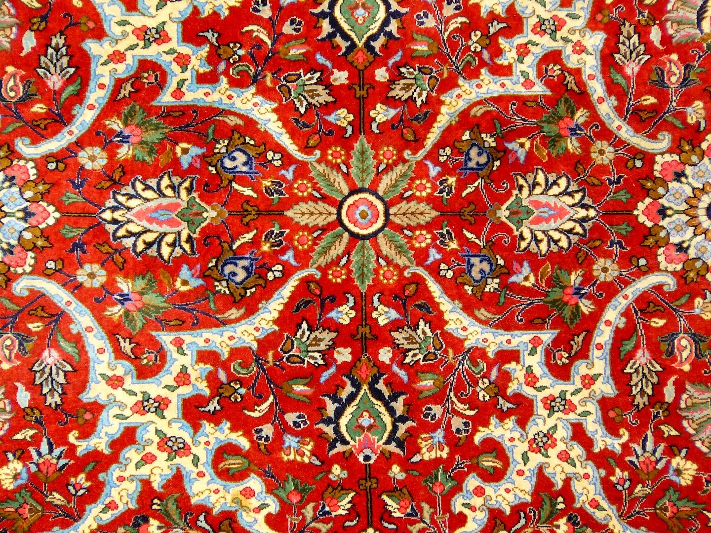 Orientteppich Isfahan Kunstwerk 210x141 T145