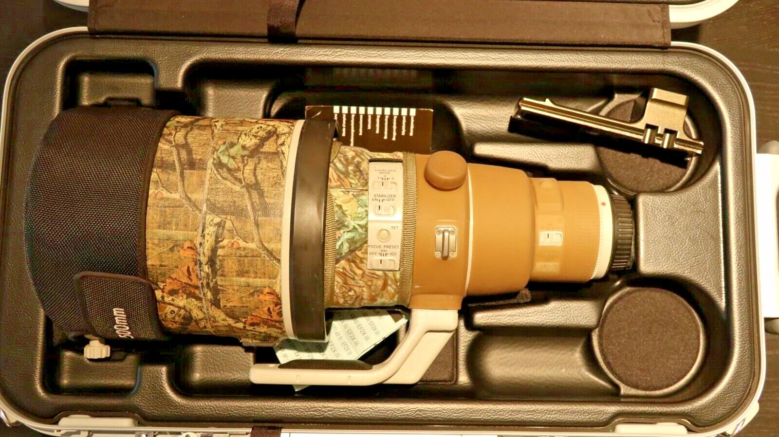 Canon EF 500mm f4 L IS USM II mit Koffer