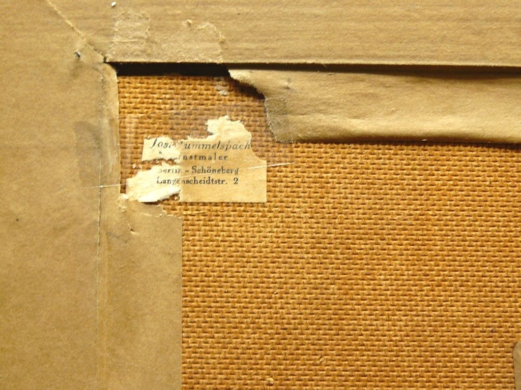 Gemälde Joseph Rummelspacher 1852-1921. B091