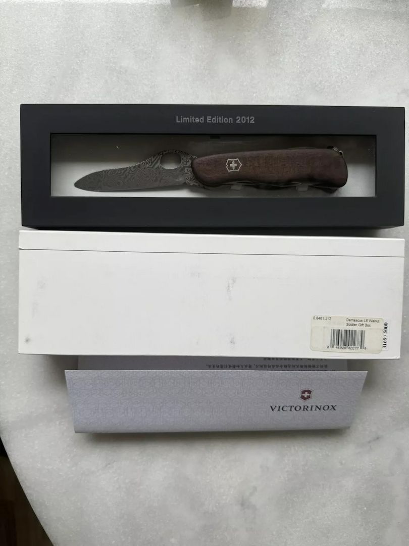 Victorinox Limited Edition Damast 2012 Messer