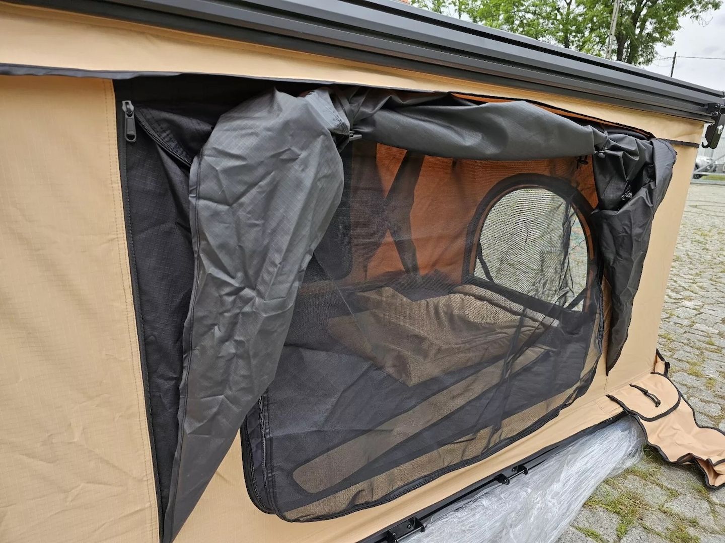 Dachzelt Khaki für Auto Dachgepäckträge