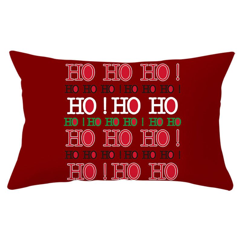 Kissenbezug Weihnachten Santa Claus ho ho ho Design