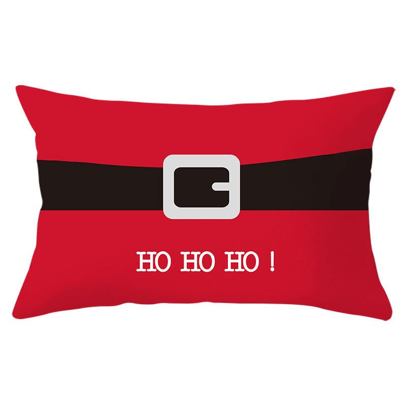 Kissenbezug Weihnachten Santa Claus ho ho ho Design
