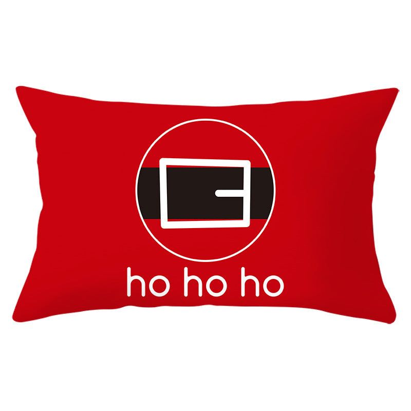 Kissenbezug Weihnachten Santa Claus ho ho ho Design