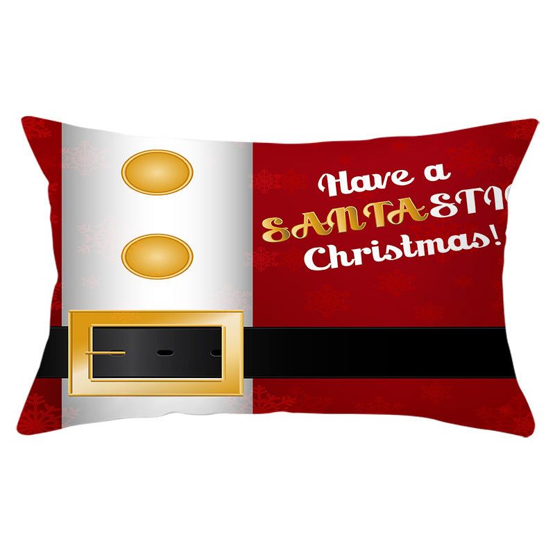 Kissenbezug Weihnachten Santa Claus ho ho ho Design