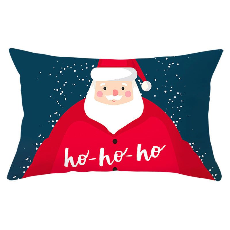 Kissenbezug Weihnachten Santa Claus ho ho ho Design