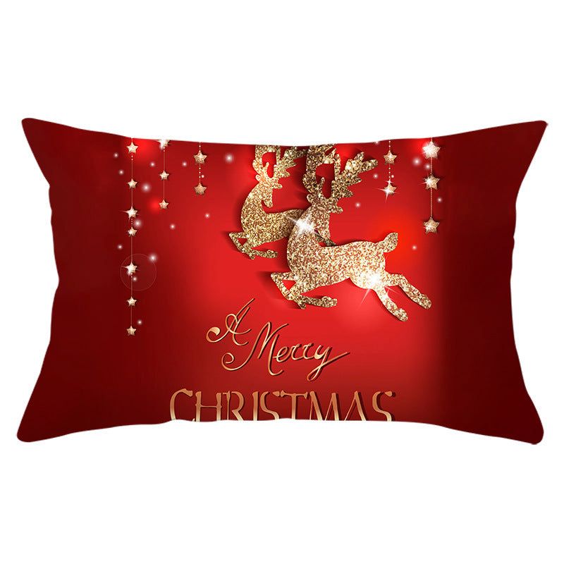 Kissenbezug Weihnachten Santa Claus ho ho ho Design